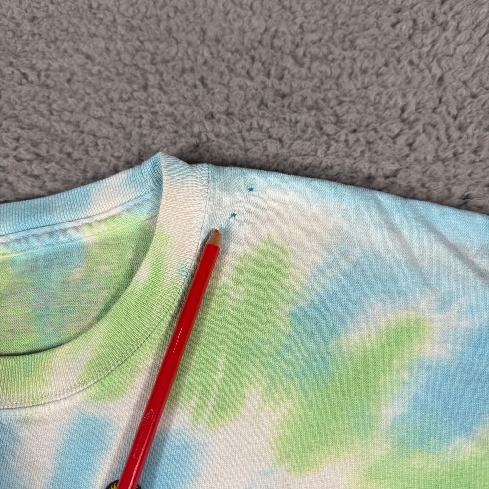 Cheech and Chong Liquid Blue T-Shirt Size XL Hot Rod Tie-Dye - Picture 3 of 9
